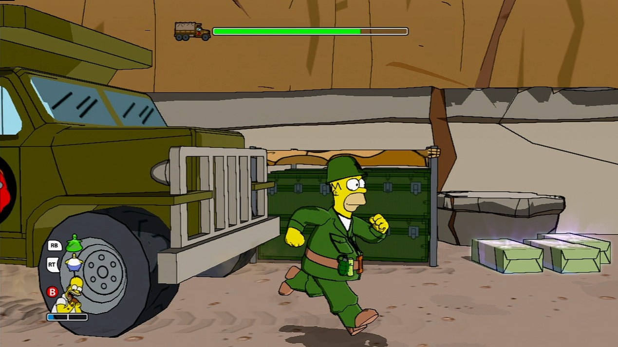 The Simpsons: Game – Unlimited Powers for all characters