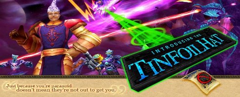 Alufolienhüte zur Verbesserung der Privatsphäre in WoW