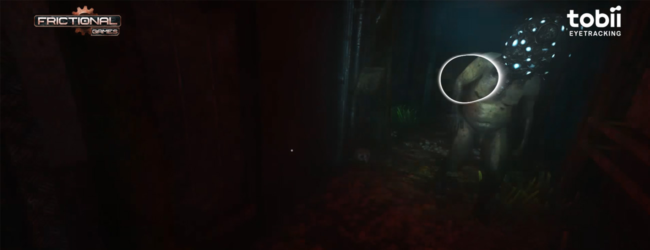 SOMA adds creepy effects with eye tracking