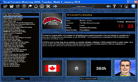 Total Extreme Wrestling 2010 v1.2 Juego completo
