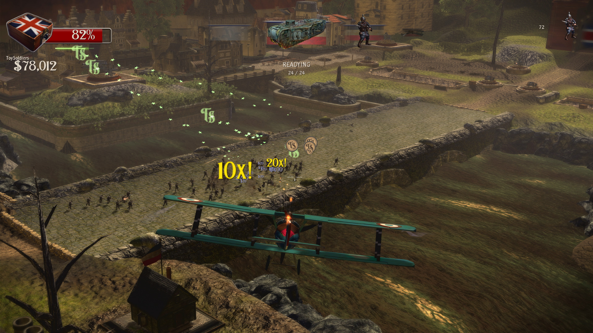 Toy Soldiers: HD (+4 Trainer)