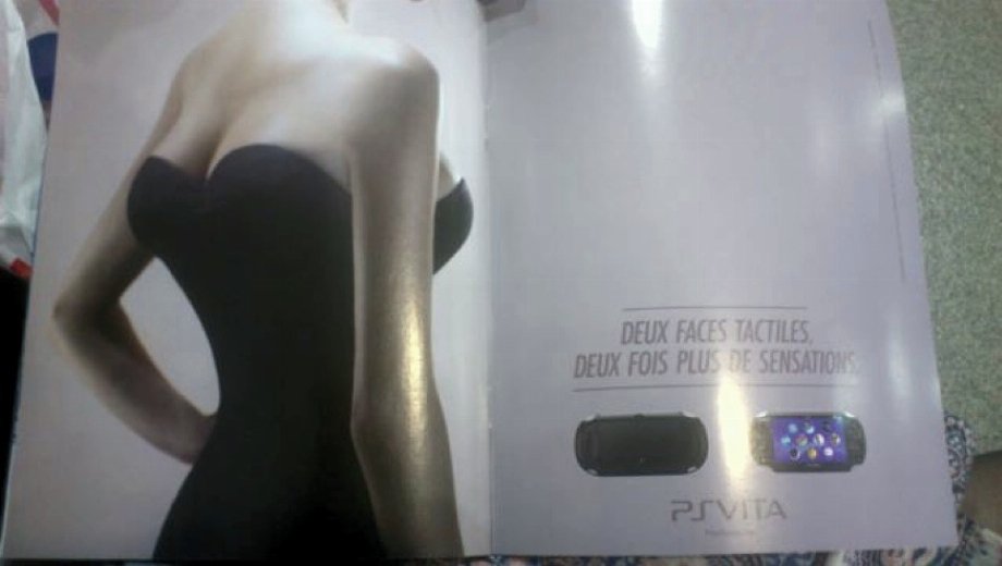 Sony France: PS Vita Is A Headless Four-Breasted Beauty