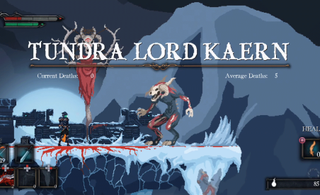 Death’s Gambit is a side-scrolling Dark Souls and looks fantastic