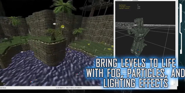 You can make your own levels in the Turok remaster