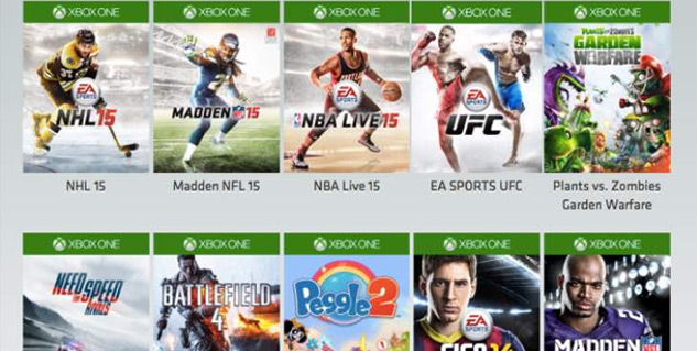 Xbox Live Gold members can play EA Vault Games this week