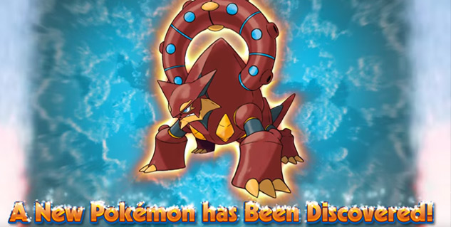 Volcanion is the new Fire/Water Pokémon
