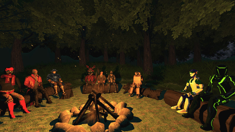 Virtual reality chat apps: making VR social