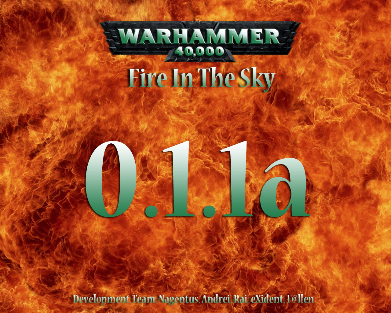 Star Wars: Imperio en Guerra - Fuerzas de la Corrupción - Warhammer 40k: Fire In The Sky v0.1.1a Hotfix