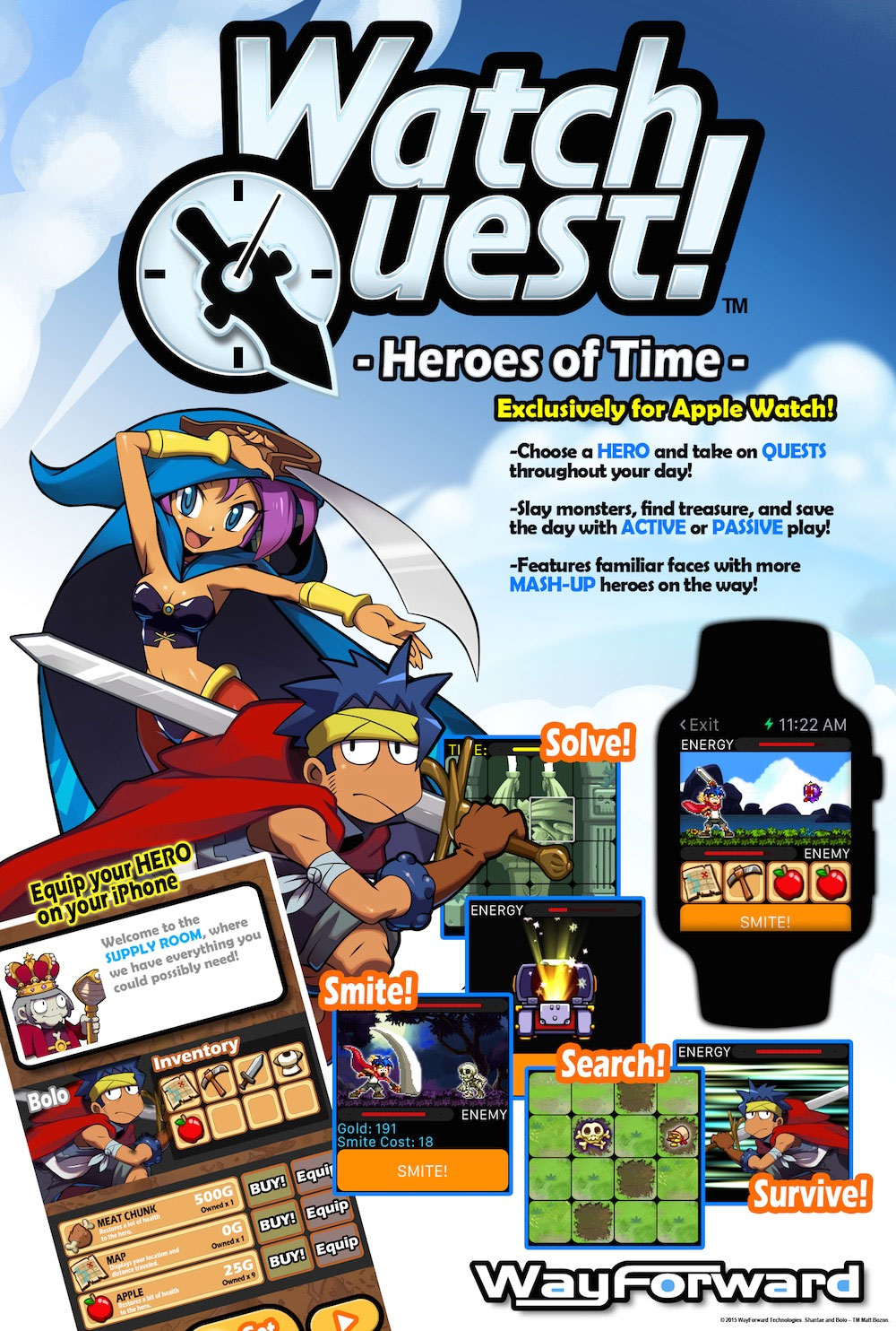 Watch Quest ist das erste Smartwatch-Spiel