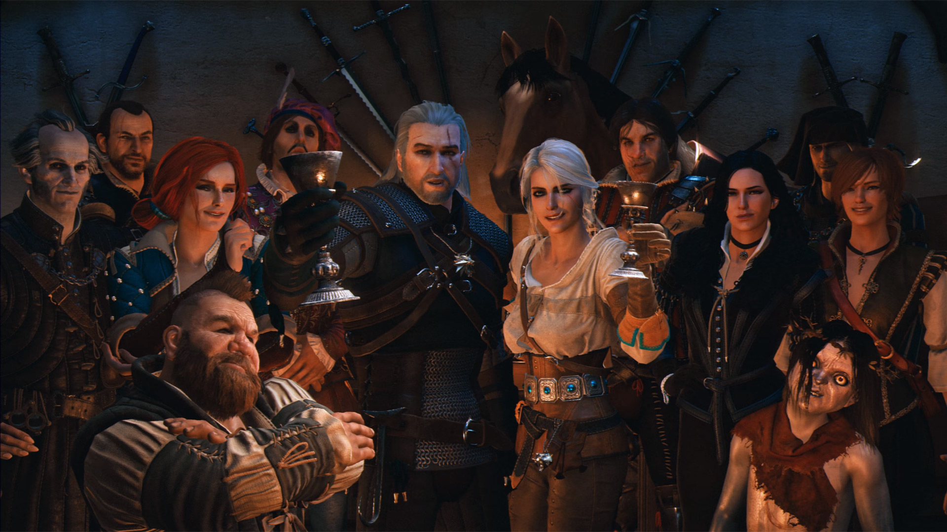 Most major characters will be in Witcher TV series