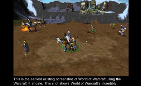 Blizzard partage des captures d'écran des premiers développements de World Of WarCraft