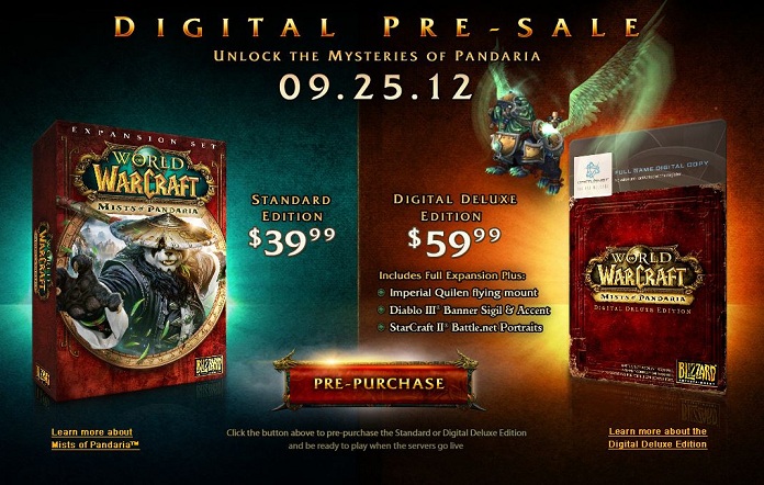 World of Warcraft: Mists of Pandaria Veröffentlichungstermin enthüllt