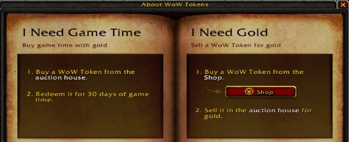 WoW Tokens shed 25 per cent value in just 24 hours