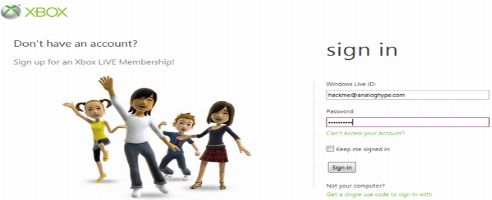 Xbox Website Loose Security Is The Source Of Hacked Xbox Accounts