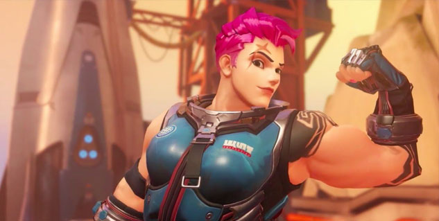 Meet Zarya, Overwatch’s laser toting ass kicker