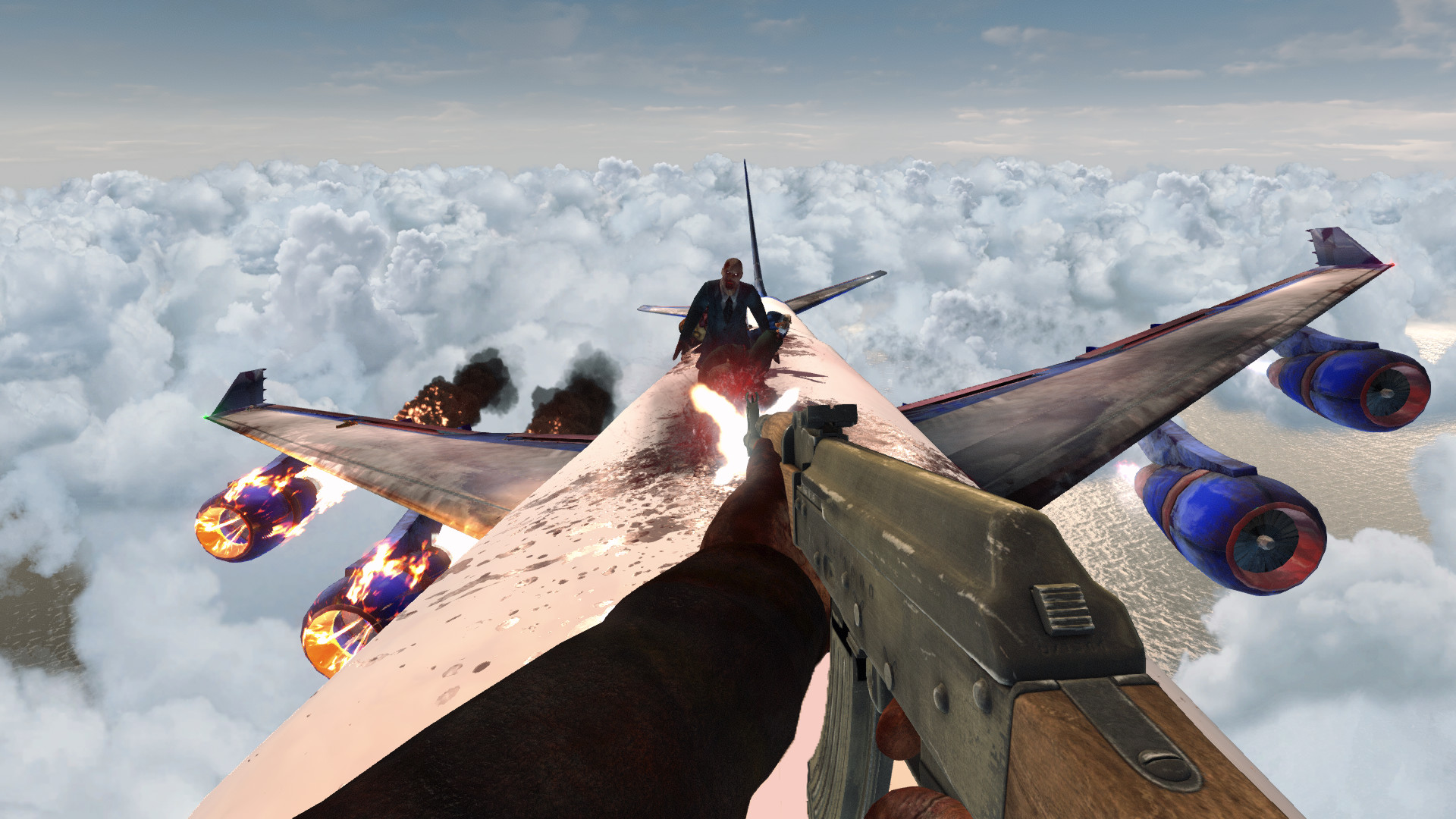 Zombies on a Plane