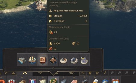 Anno 1800 2500t Harbor Depot And Oil Storage Mod v1.0.0