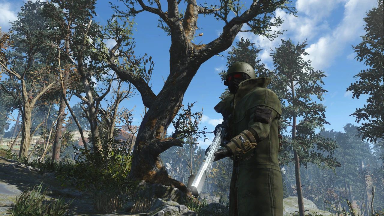 Fallout 4 Tactical Lever Action Rifle mit Schalldämpfer Mod v1.0