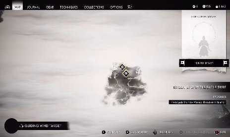 Ghost of Tsushima Director’s Cut Remove Fog Of War Mod v1.0