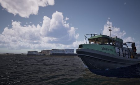 Entrenador PLITCH para buques en el mar