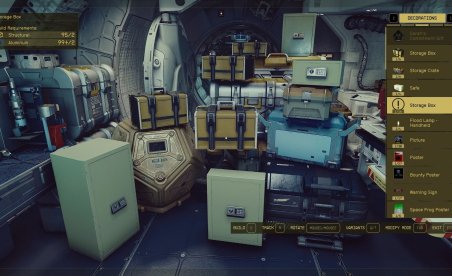 Starfield Infinito Cajas de Almacenamiento Mod v1.0