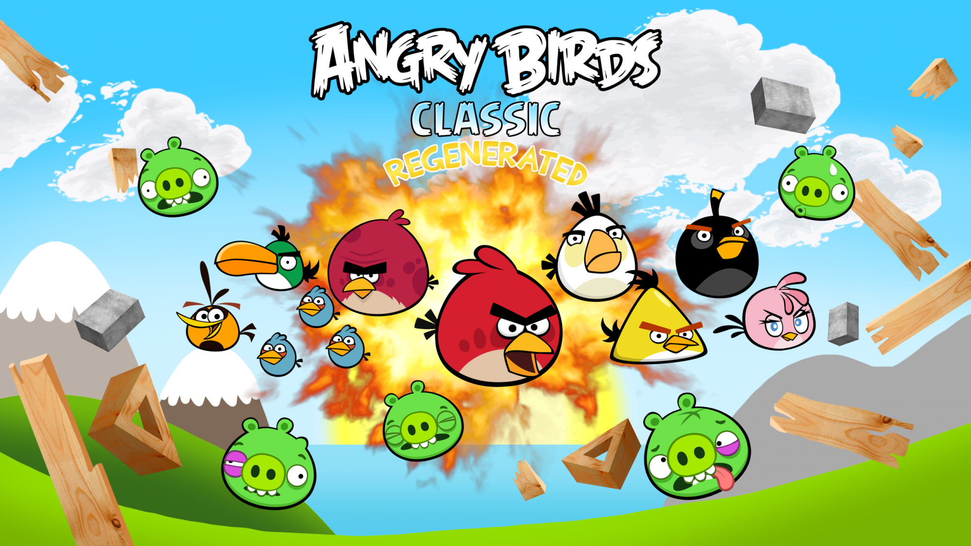 Angry Birds Classic Regenerated Kostenloses Vollspiel