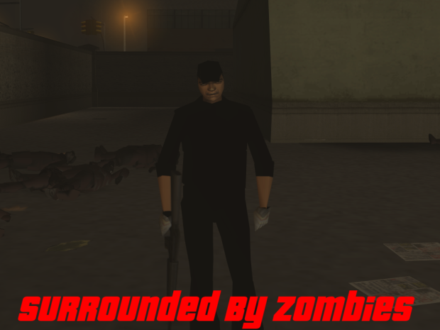 Grand Theft Auto III Surrounded By Zombies Mod v1.0
