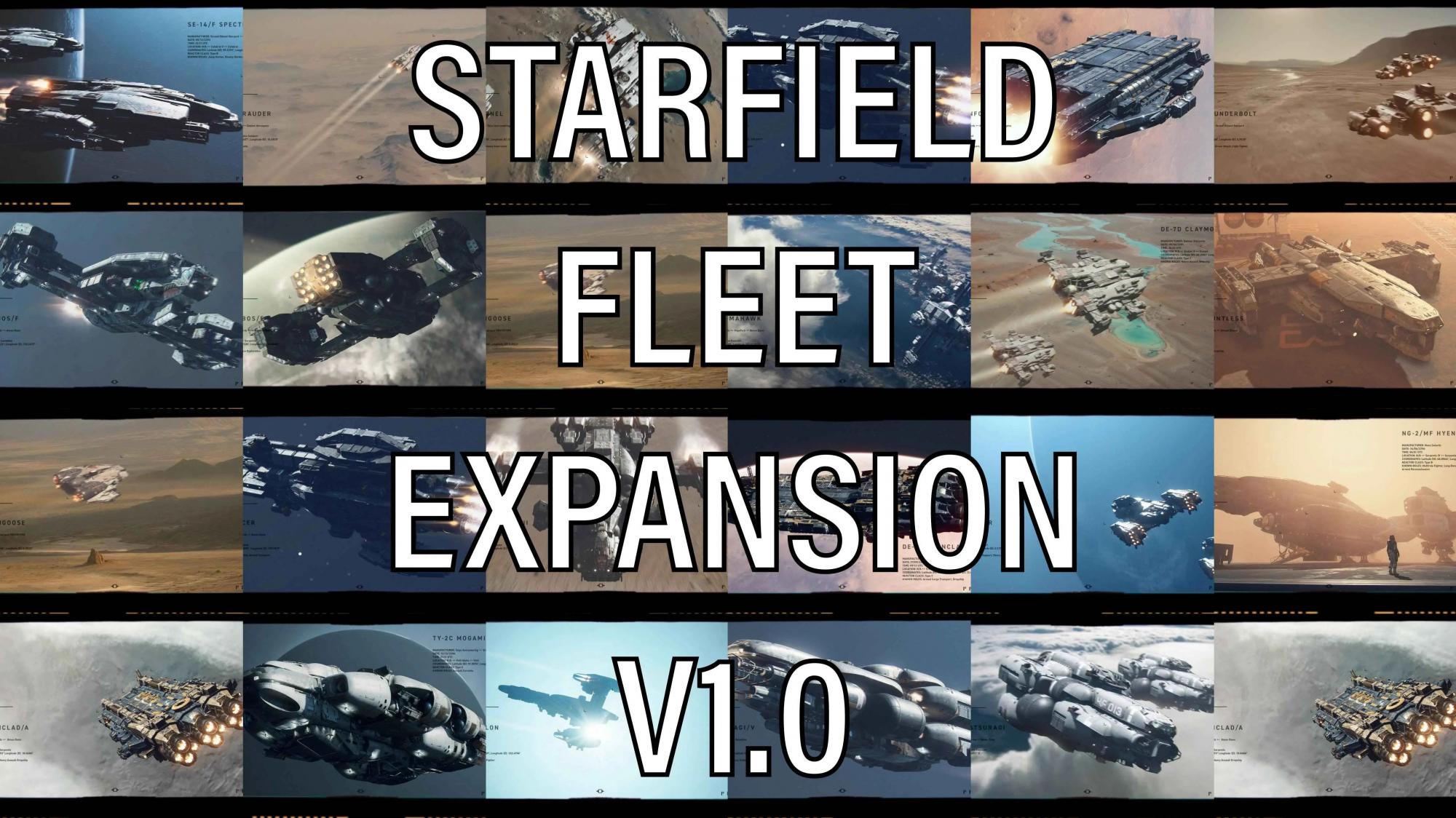 Starfield Fleet Expansion Mod v1.0