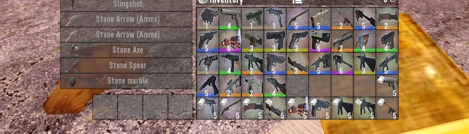 7 Days to Die Expansión de Armas de Fuego 5 para 1.0 Mod v5.12.3