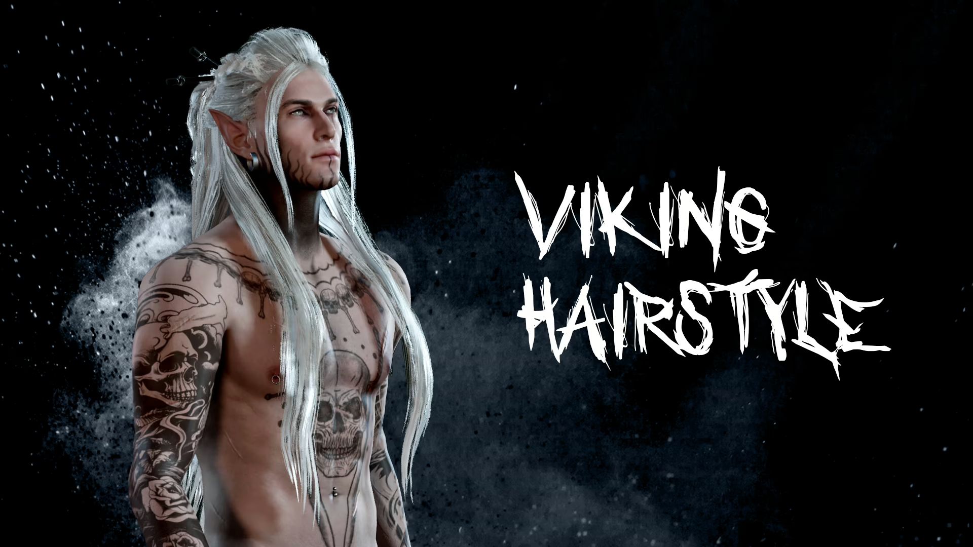Baldur’s Gate 3 Viking Hairstyle Mod v1.2.0