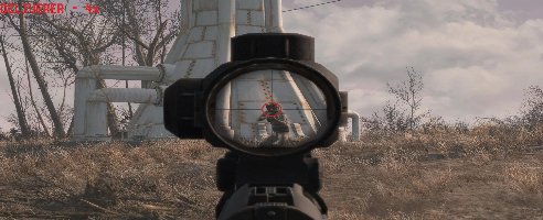 Fallout 4 See Through Scopes Mod v2.6.1