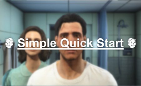 Fallout 4 Einfacher Schnellstart Mod v1.0