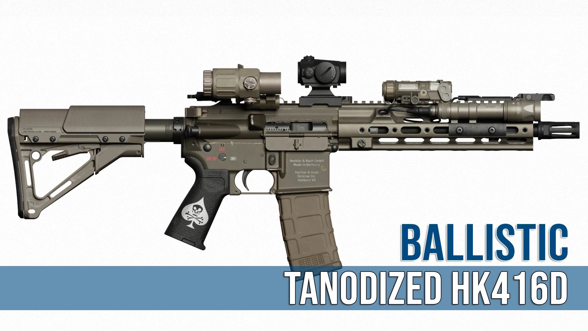 Ready or Not Tanodized HK416D Mod v1.1