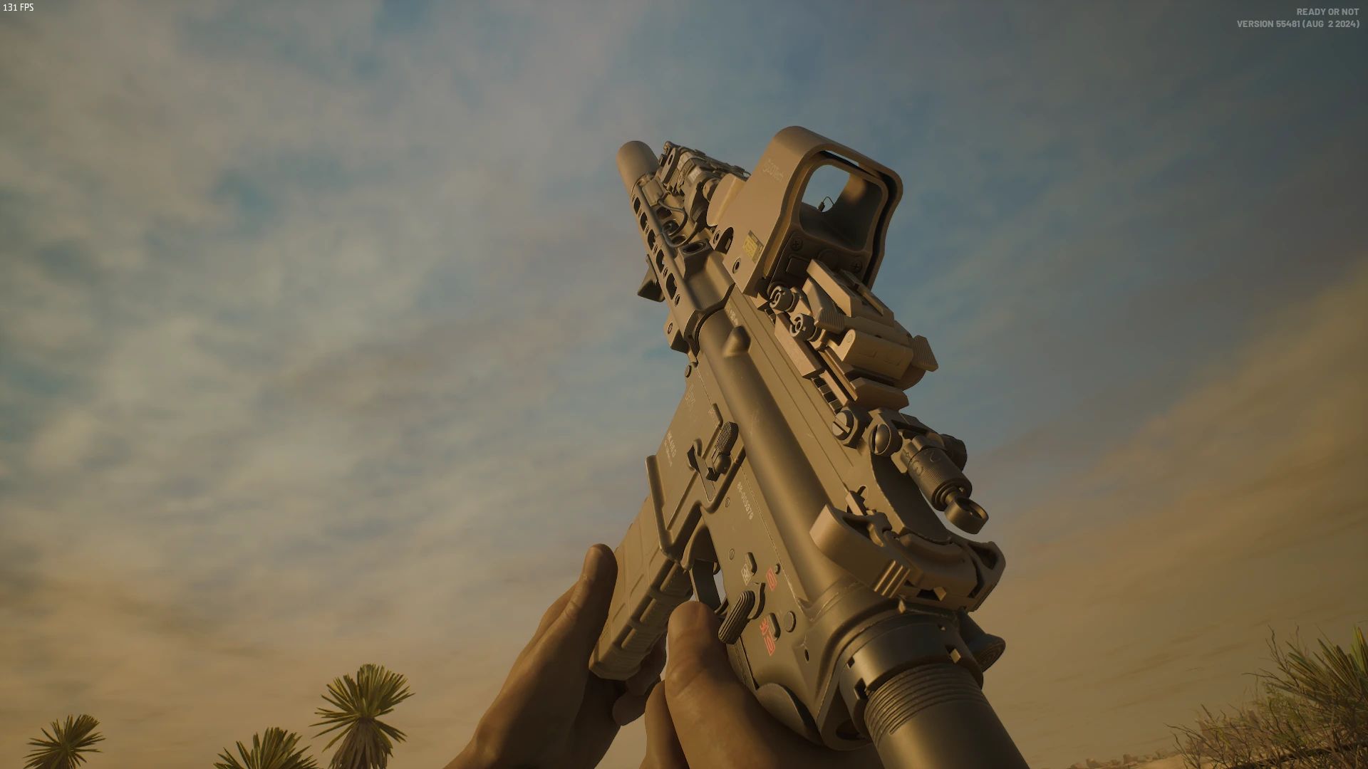 Listo o no Tanodized HK416D Mod v1.1
