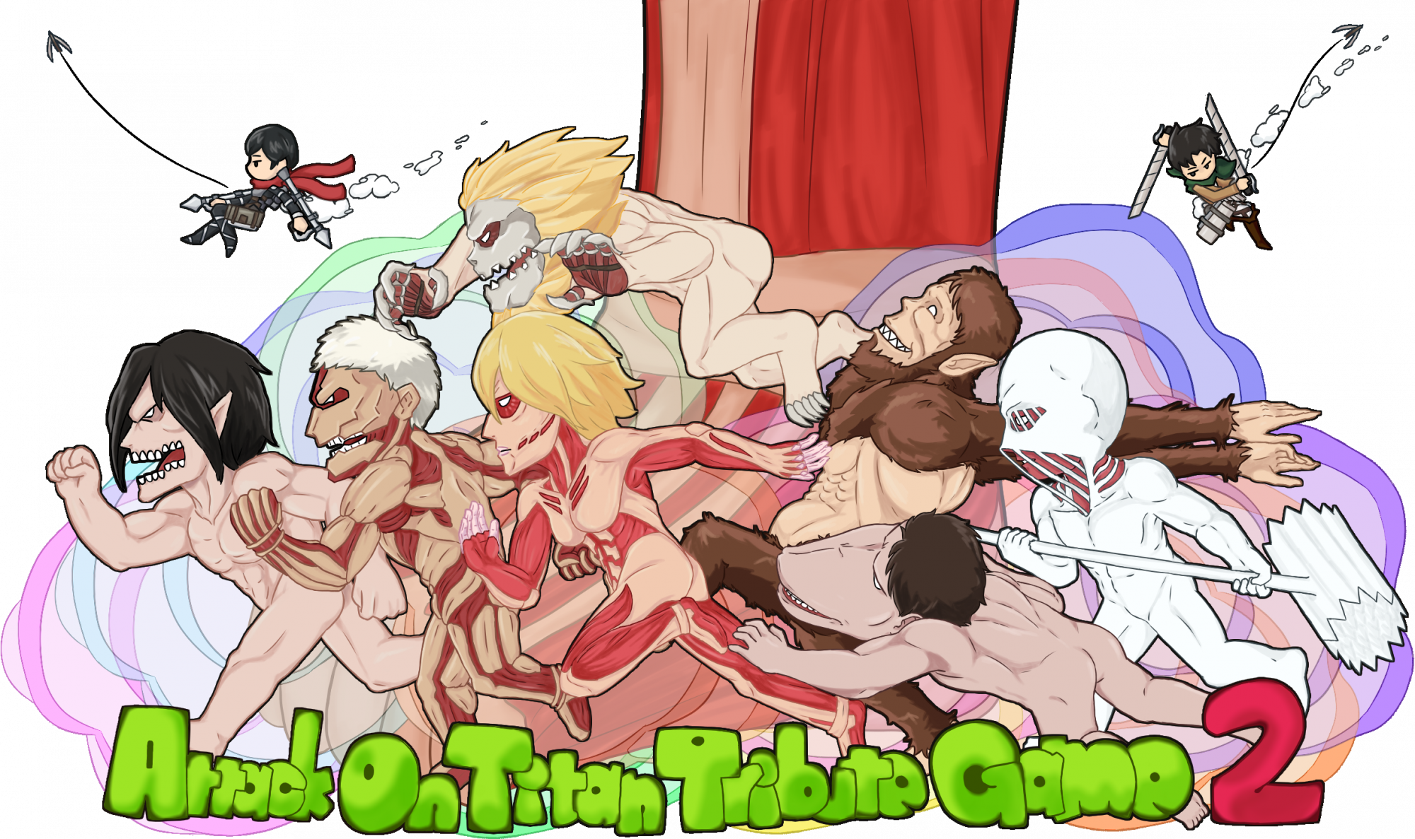 Attack on Titan Tribute Game 2 Juego Completo Gratis v9.10.2024
