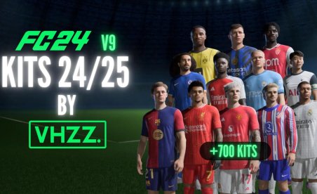 EA Sports FC 24 EAFC 24 KITS 24-25 Mod v9.0