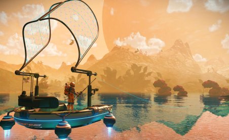 No Man’s Sky completes the open world prophecy by adding fishing