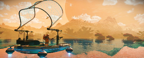 No Man's Sky completa la profecía del mundo abierto añadiendo la pesca