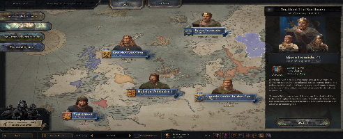 Los jugadores de Crusader Kings III adoran a sus mascotas y que les corten el pelo