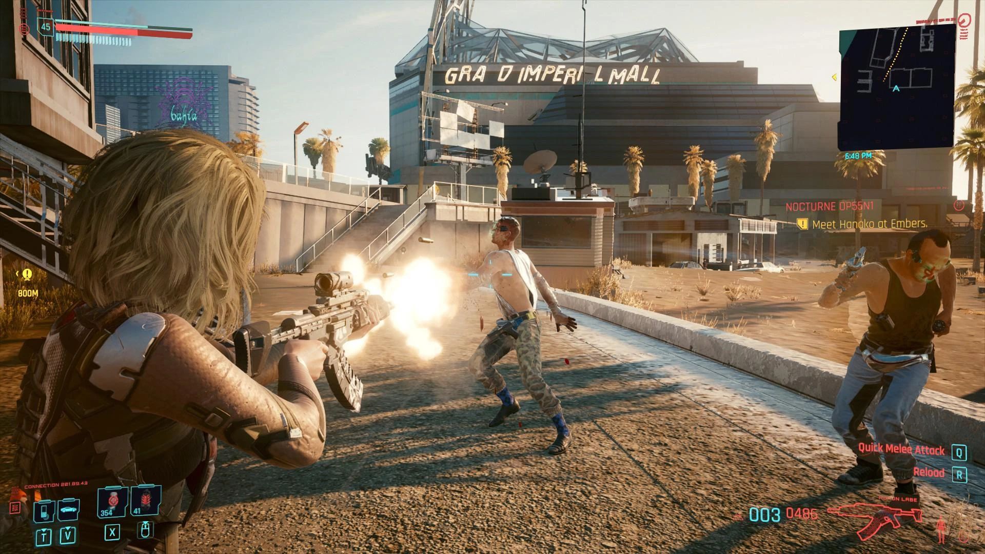 Cyberpunk 2077 Cada animación rehecho TPP Tercera Persona Mod v6.1