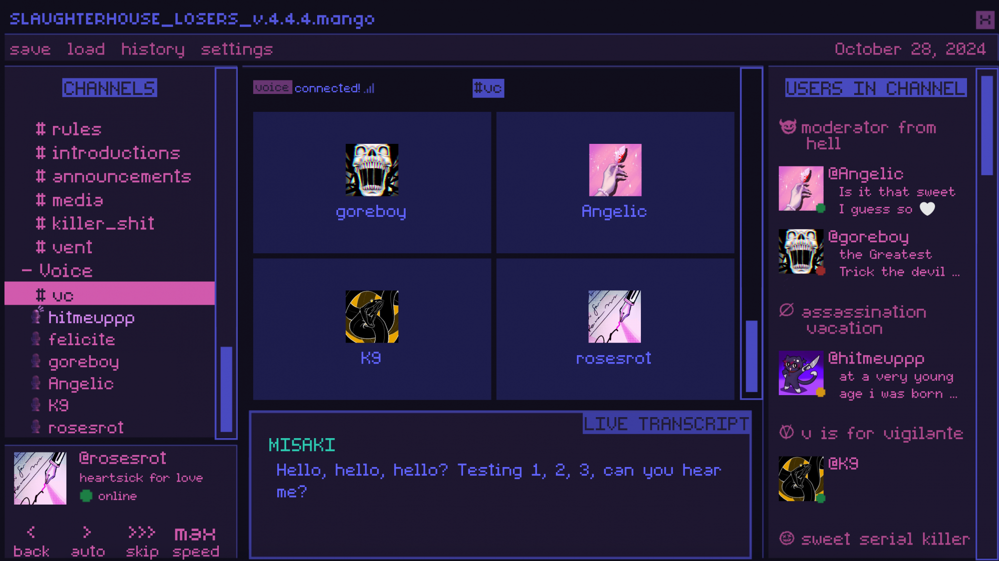 Killer Chat!