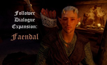 The Elder Scrolls V: Skyrim Special Edition Gefolgsmann-Dialogerweiterung - Faendal Mod v1.0