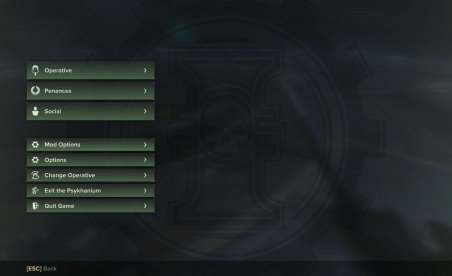 Warhammer 40,000: Darktide Mod Framework v24.07.12