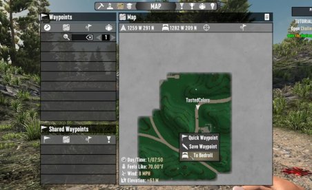 7 Days to Die Fast Travel to Bedroll Mod V1.1-b14