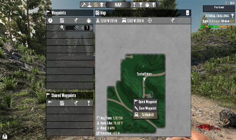 7 Days to Die Fast Travel to Bedroll Mod V1.1-b14