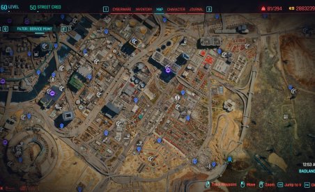 Cyberpunk 2077 Realistic Map Mod v0.0.3