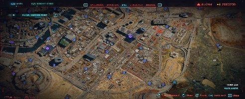 Cyberpunk 2077 Realistische Karte Mod v0.0.3
