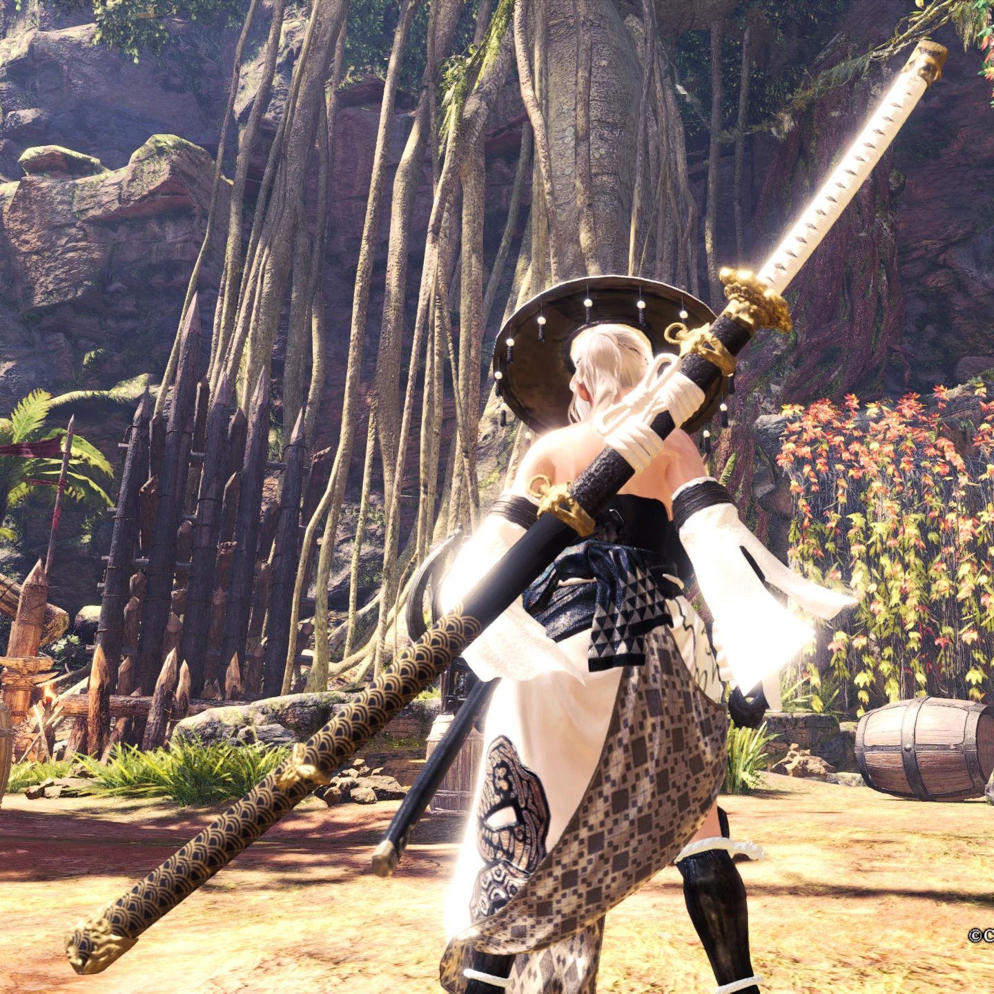 Monster Hunter World Longsword – Hakutouwashi Mod v1.0.0