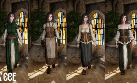 The Elder Scrolls V: Skyrim Special Edition Common Clothing Expansion Mod v1.2