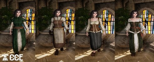 The Elder Scrolls V: Skyrim Special Edition Gemeinsame Kleidung Expansion Mod v1.2